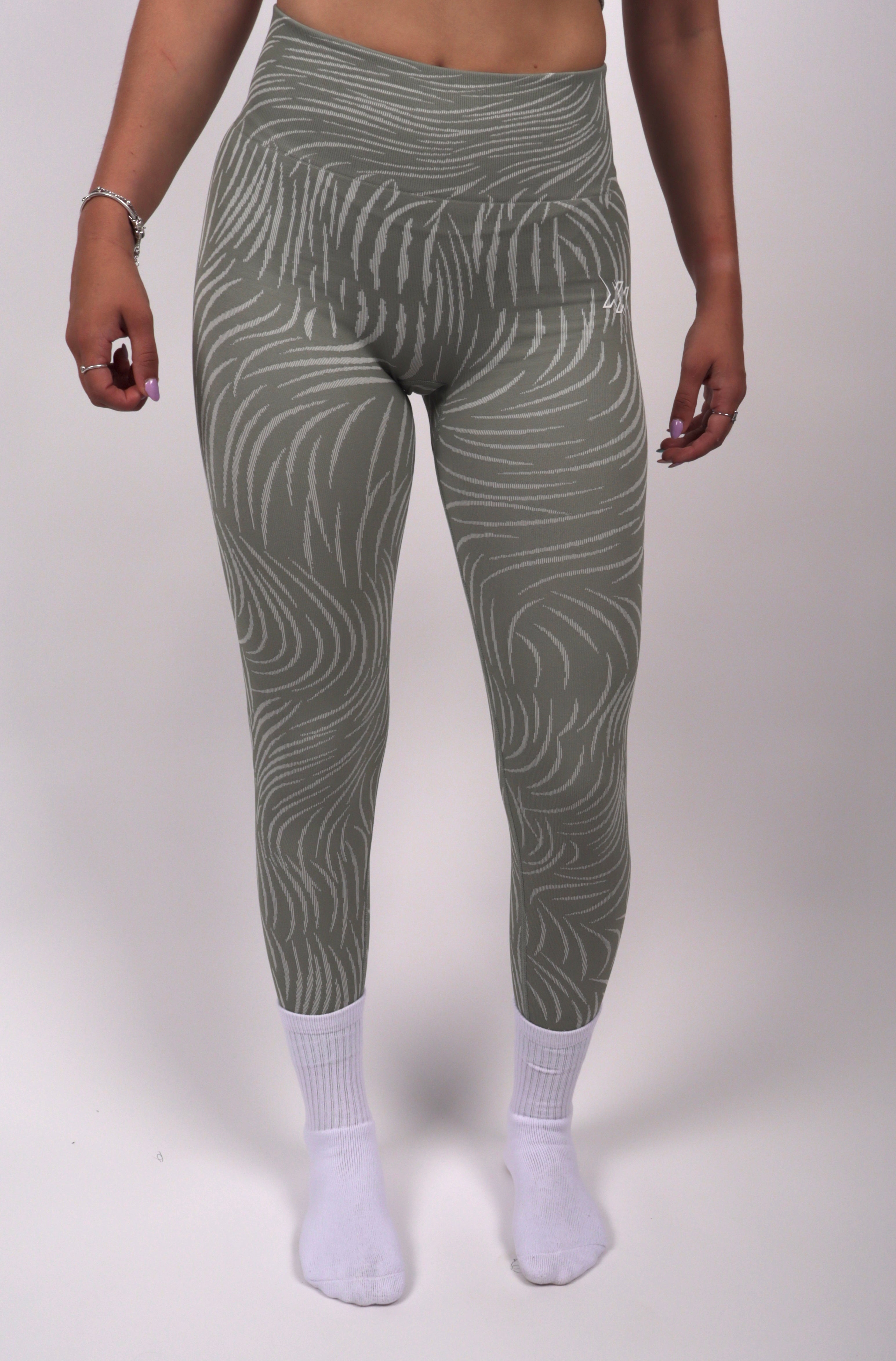 Animal Leggings – Viper Green