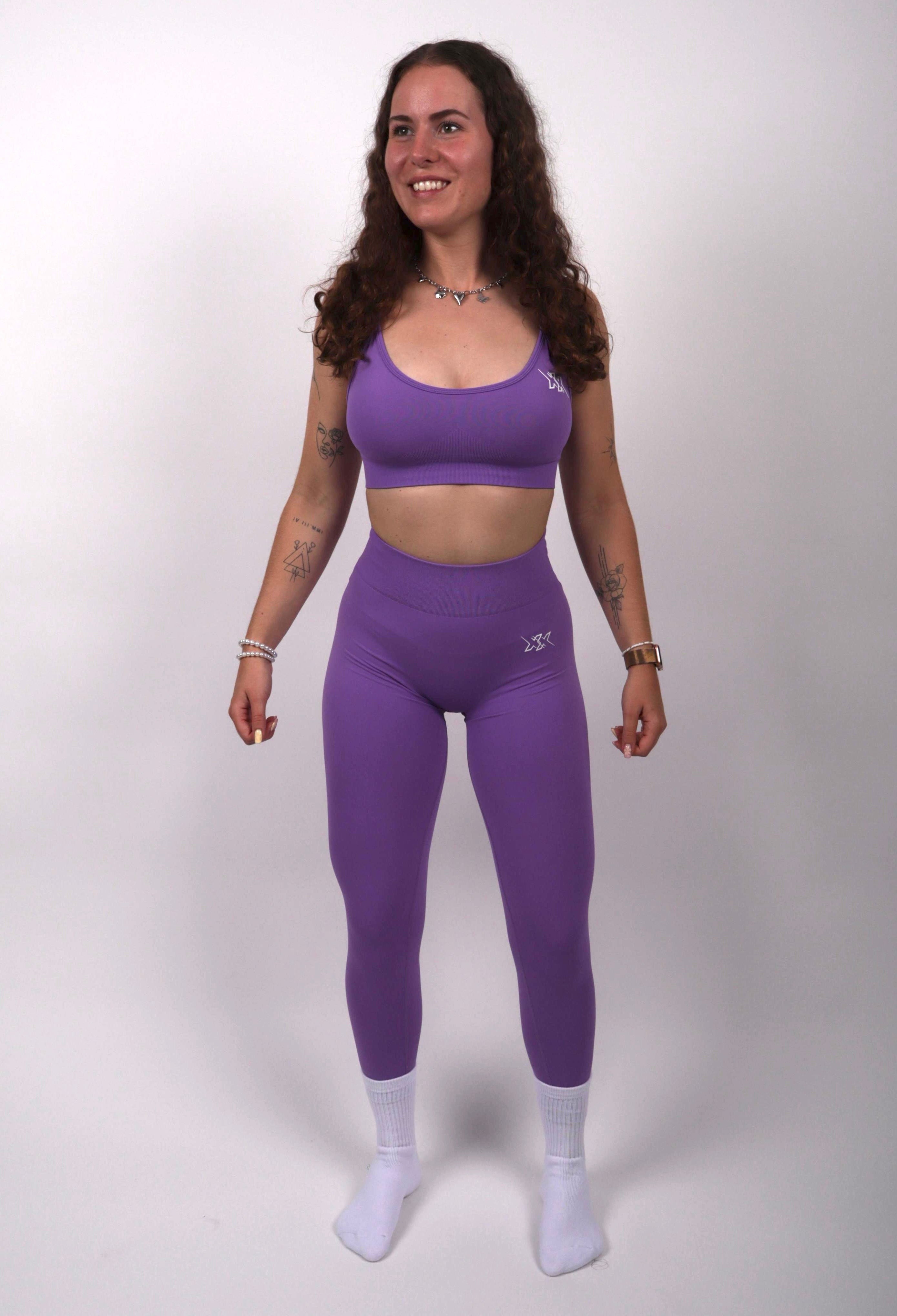 Performance Sports Bra – Power Purple - Next Extreme Performance