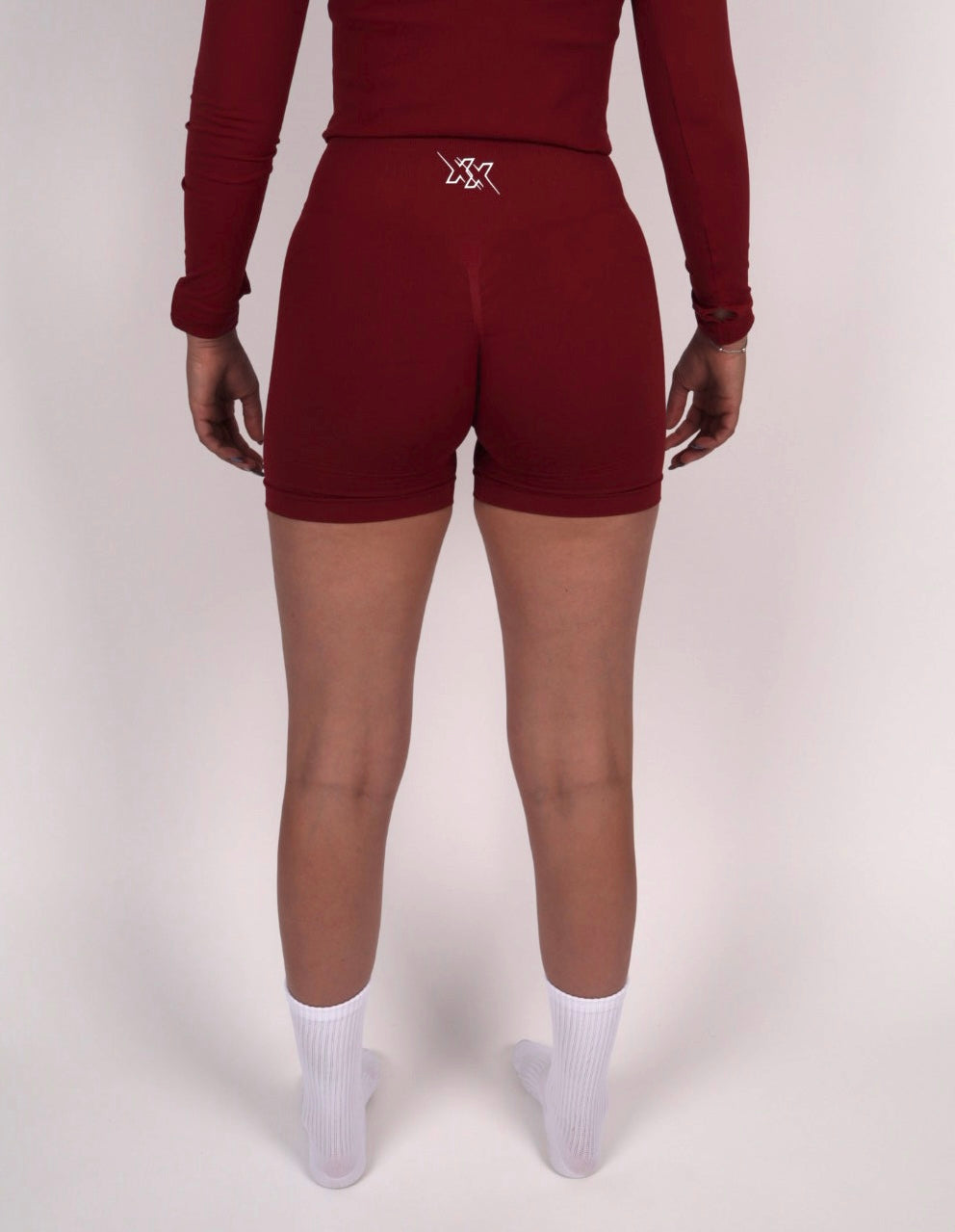 Sculpt Shorts – Wine Red