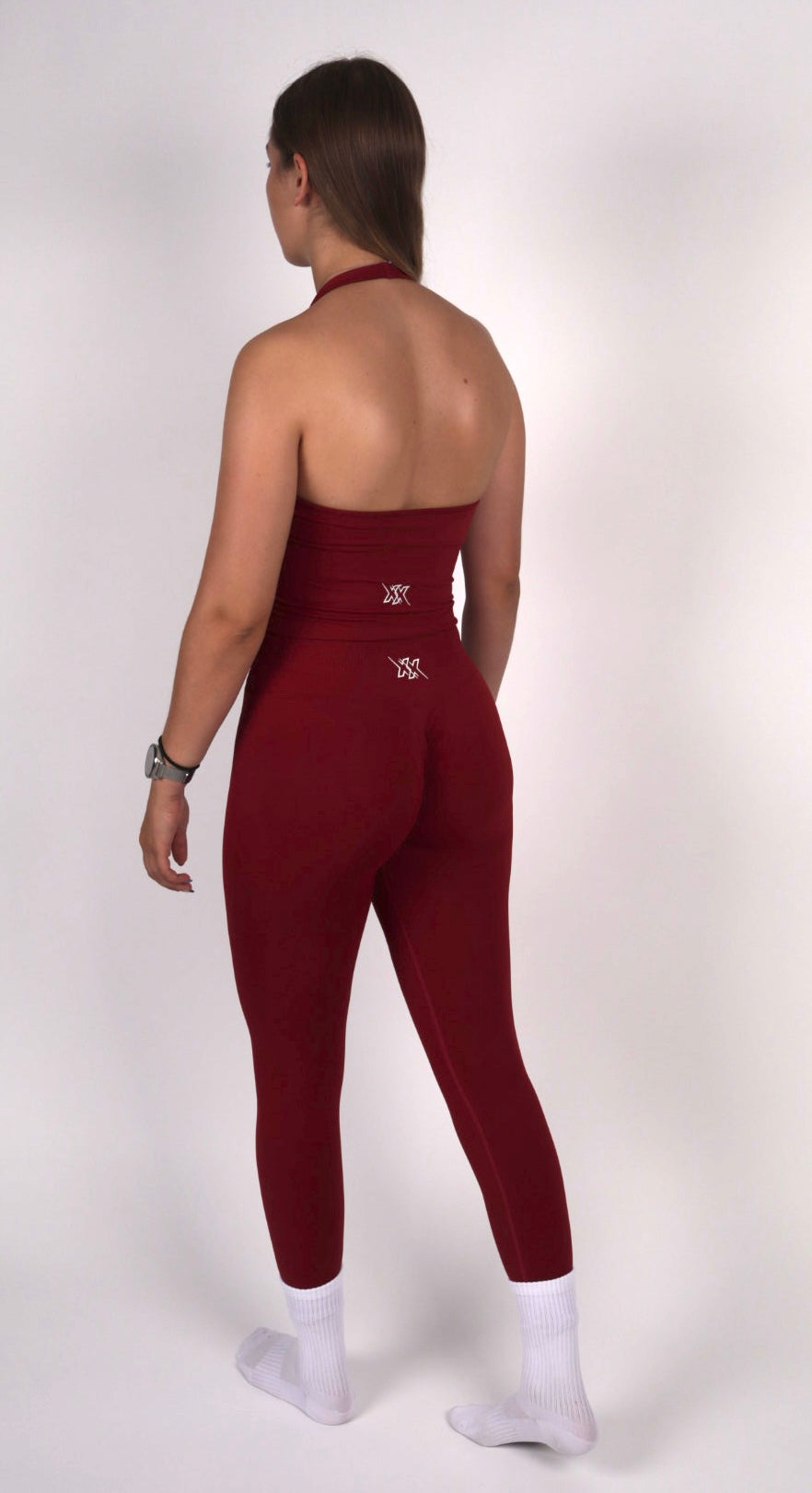 Sculpt V-Top – Wine Red