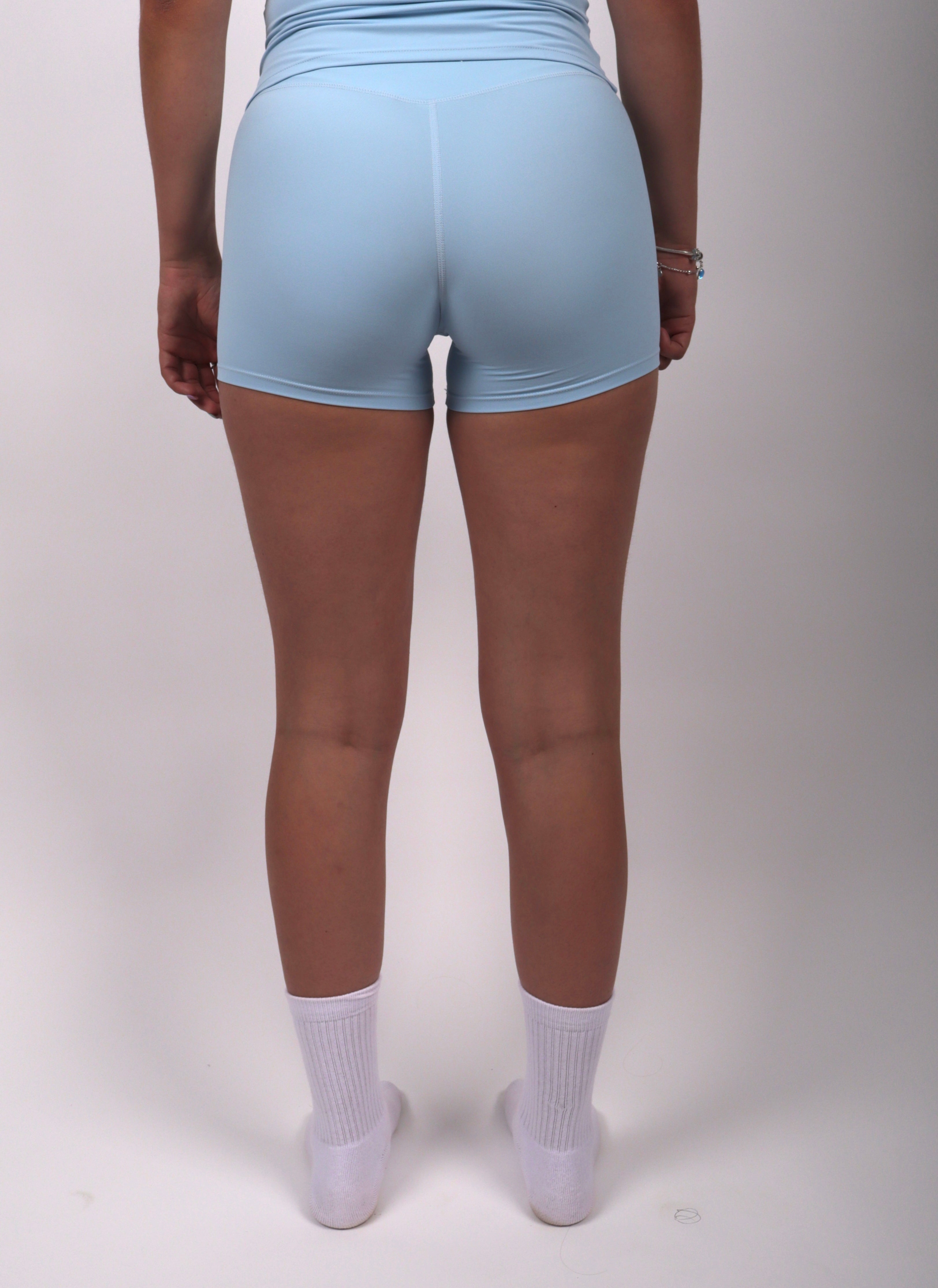 Seamless Short – Crystal Blue