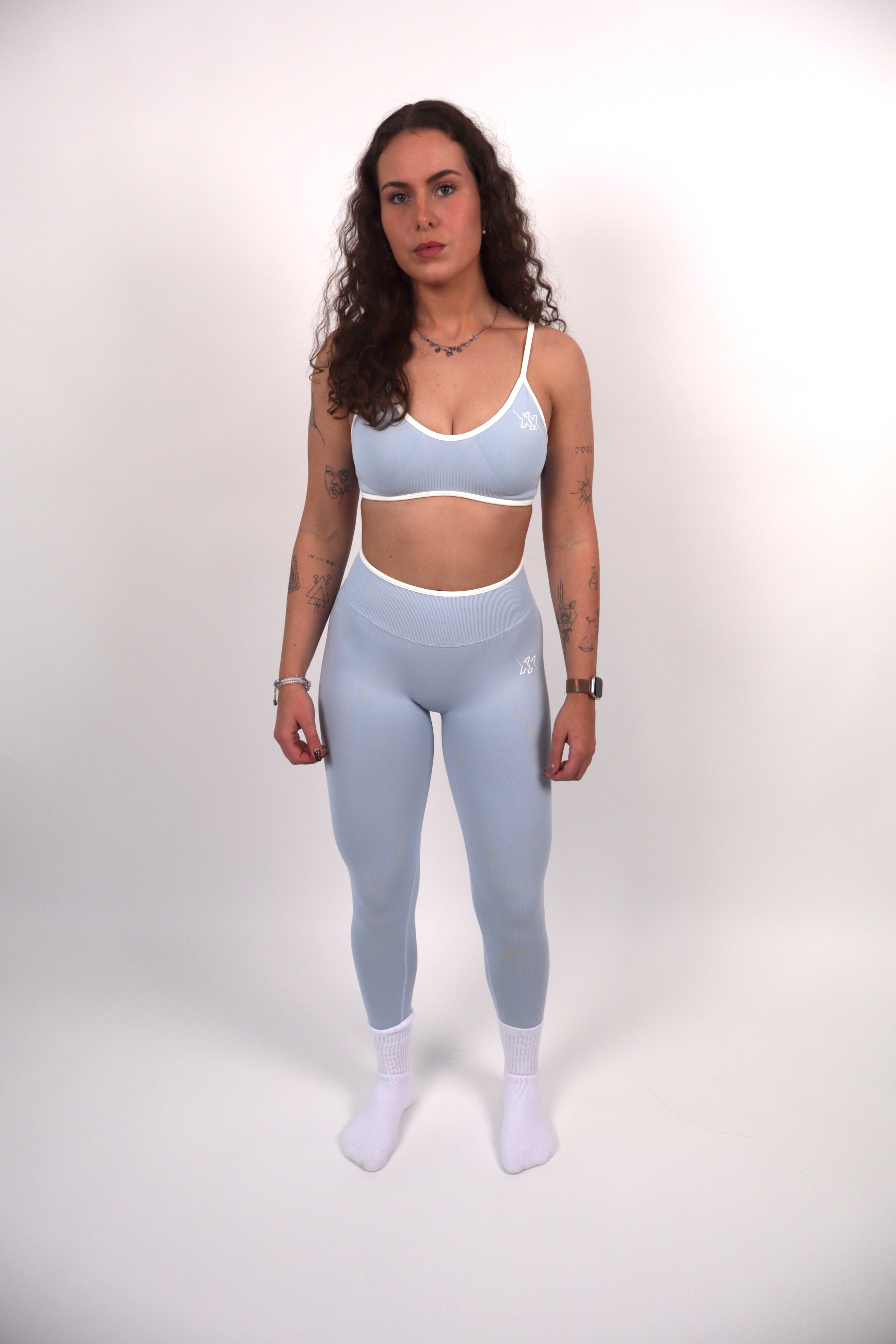 Contourline Scrunch Legging – Ice Blue