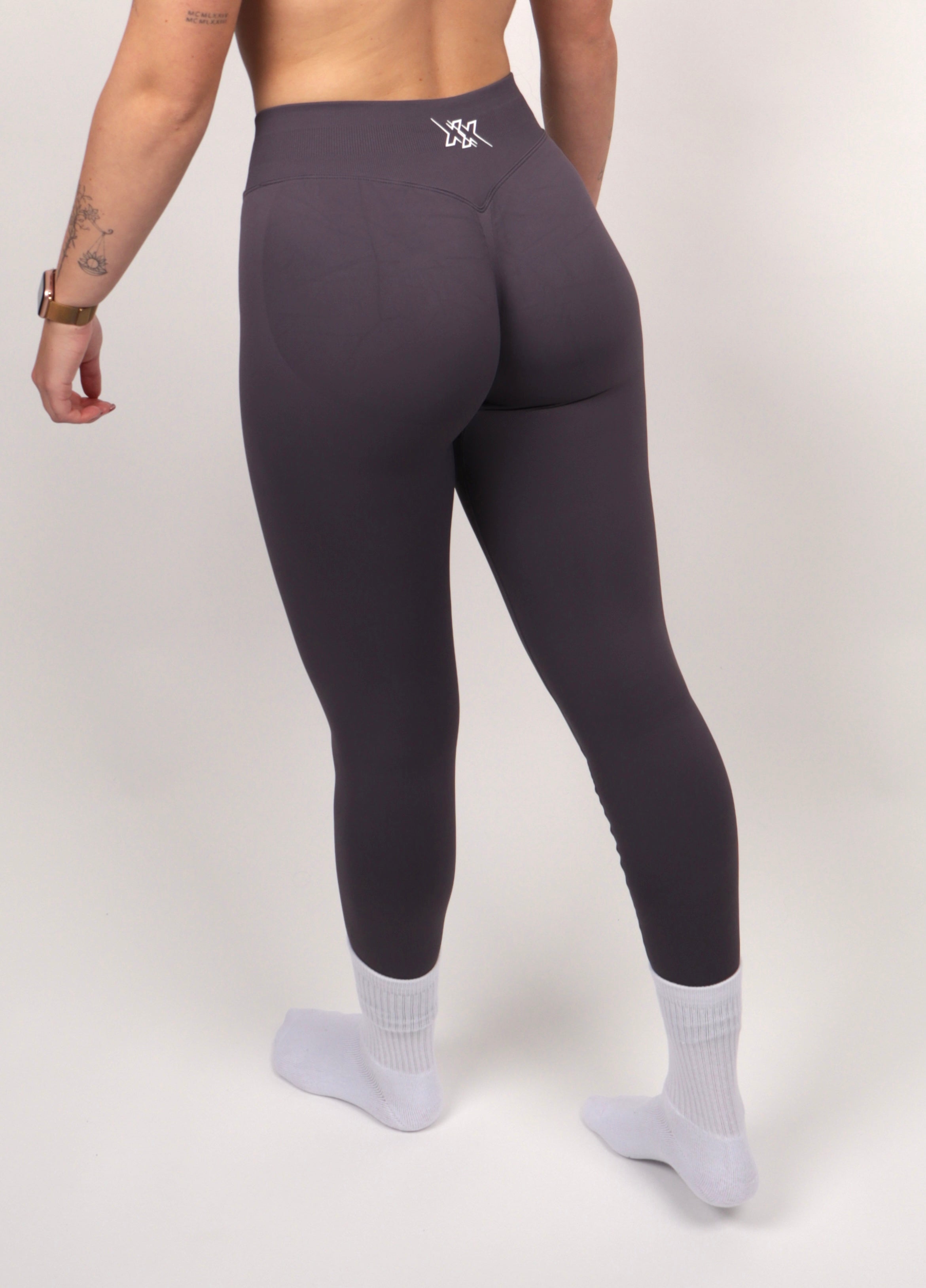 Extreme Scrunch Legging – Mauve Purple